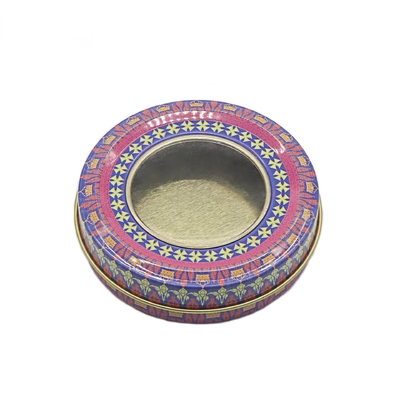 4 Oz 8 Oz ধাতু টিনের মোমবাতি পাত্রে জার 70x20mm গোলাকার