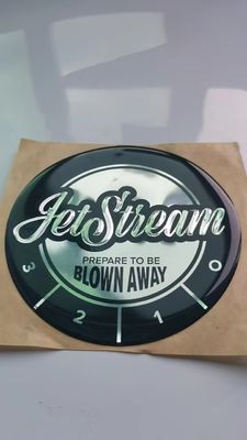 গম্বুজ ইপোক্সি স্টিকার প্রিন্টিং পিভিসি ড্রপ আঠালো লোগো স্ব আঠালো