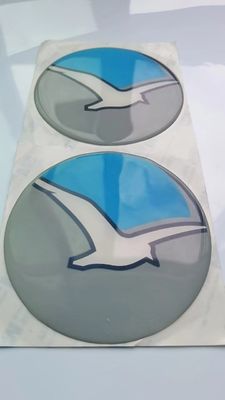 গম্বুজ ইপোক্সি স্টিকার প্রিন্টিং পিভিসি ড্রপ আঠালো লোগো স্ব আঠালো